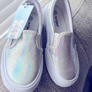 Brand new girl shoes- Size 13 slip ons